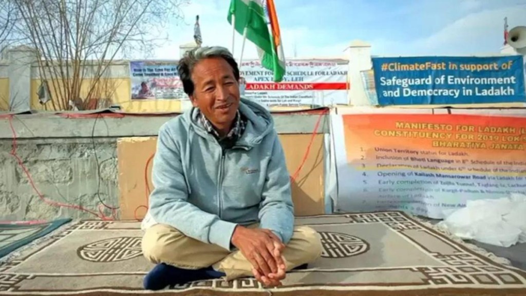 sonam wangchuk, sonam, why is sonam wangchuk protesting, sonam wangchuk protest