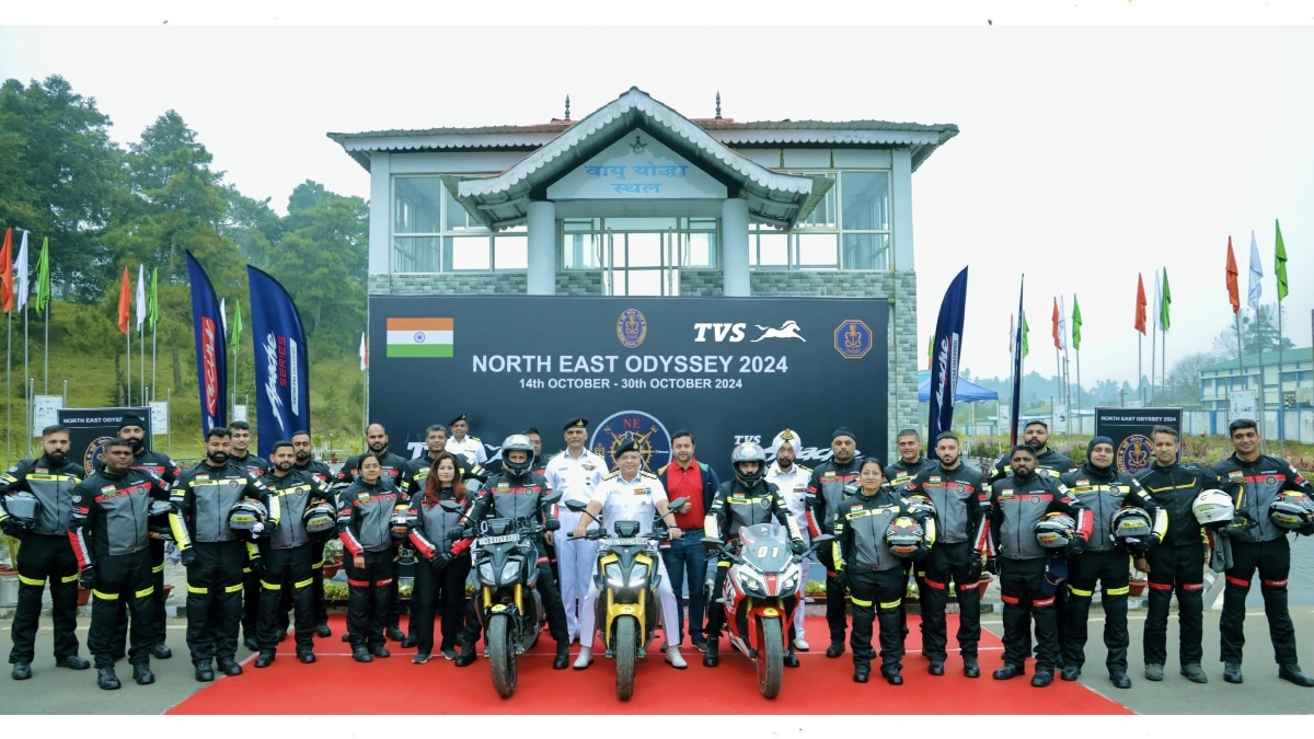 TVS Motor x Indian Navy North-East Ride