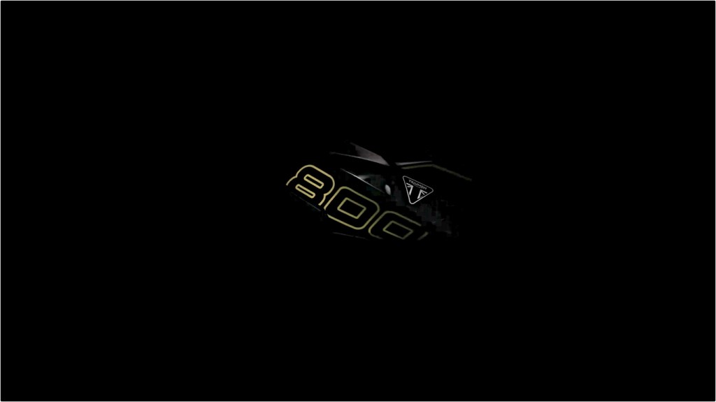 Triumph 800cc bike teased