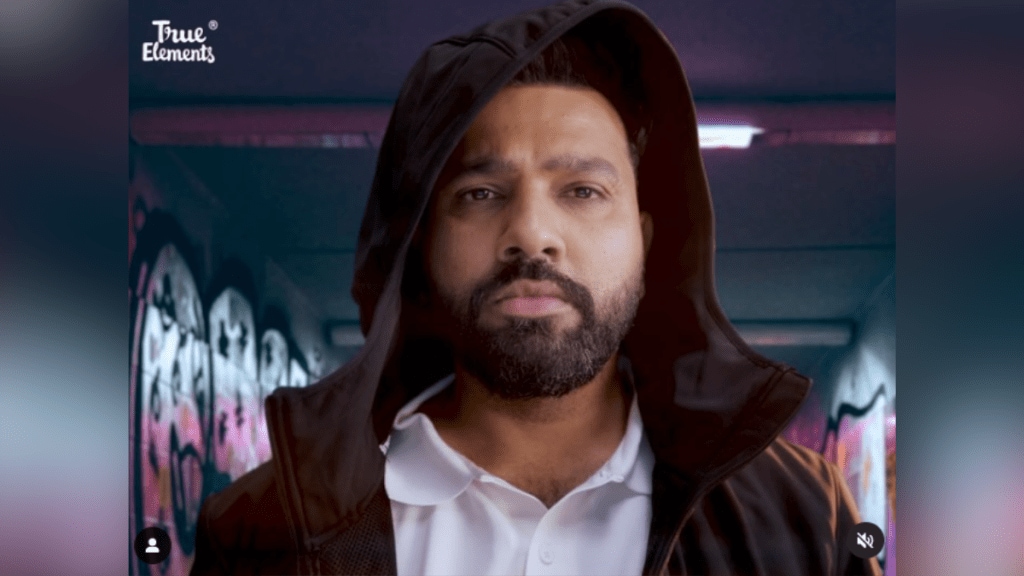 The campaign showcases Sharma trying to shoot an ad and in the process, tries on different styles. (Image: Instagram) The campaign showcases Sharma trying to shoot an ad and in the process, tries on different styles. (Image: Instagram)