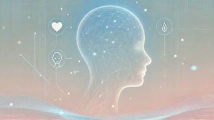 Emotional AI uses algorithms trained to detect and interpret emotional cues through technologies like facial recognition, which tracks expressions, speech analysis which monitors tone, pitch, and pace, and biometric sensors which measure physiological responses such as heart rate or skin temperature. (This is an AI generated image with DALL-E)