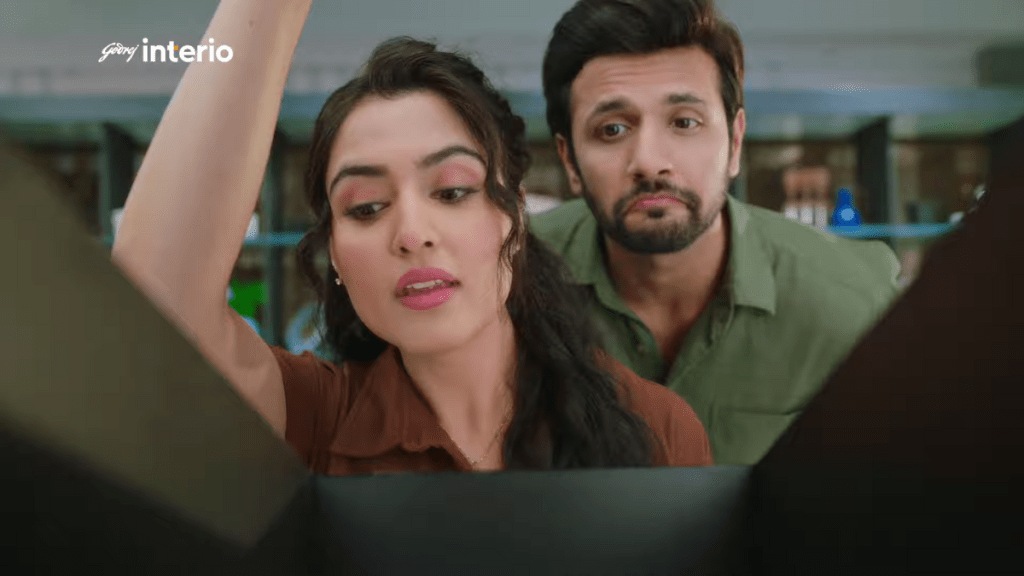 A snippet from the ad (Image: YouTube) A snippet from the ad (Image: YouTube)