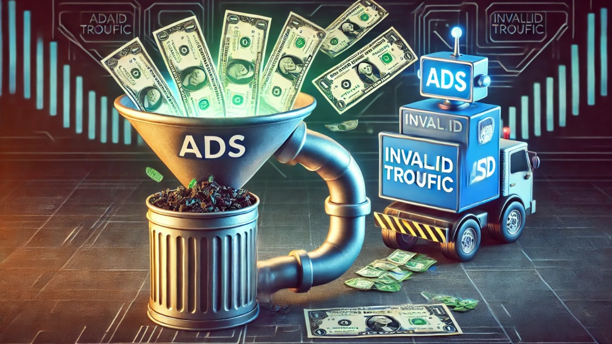 With $71.37 billion in ad spending forecasted to be lost to IVT in 2024, the implications of ad inefficiency stretch far beyond mere financial drains. (This is an AI generated image created with DALL-E)