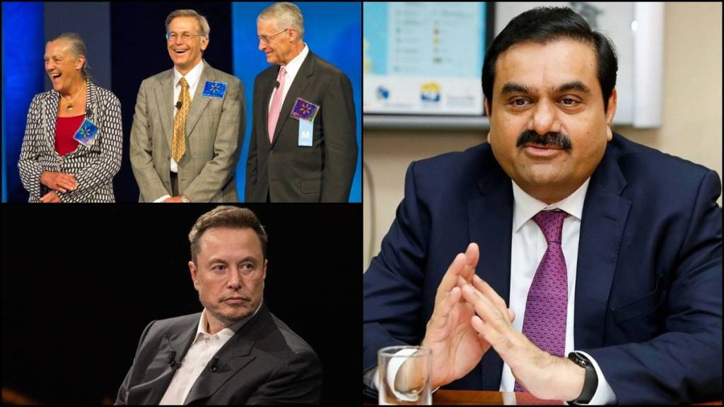 Billionaires in India, The Walton Family, The Walton Family net worth, Jim Walton, Alice Walton, Rob Walton, Gautam Adani, Gautam Adani net worth, Elon Musk, Elon Musk net worth, billionaires in the world, lifestyle