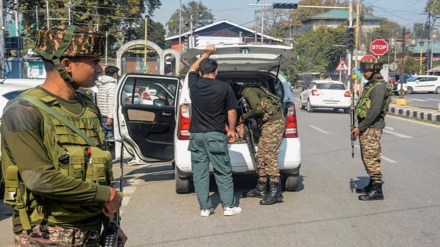 J-K: Encounter between security forces and terrorists underway along LOC in Baramulla.
