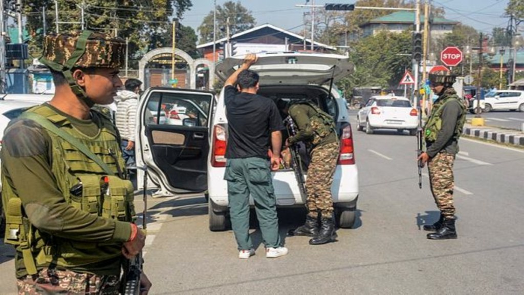 J-K: Encounter between security forces and terrorists underway along LOC in Baramulla.