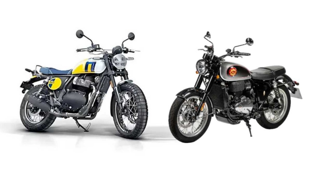 royal enfield bear 650 vs bsa goldstar 650