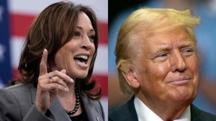 Trump, Harris, Democratic primary, US, Trump-Biden