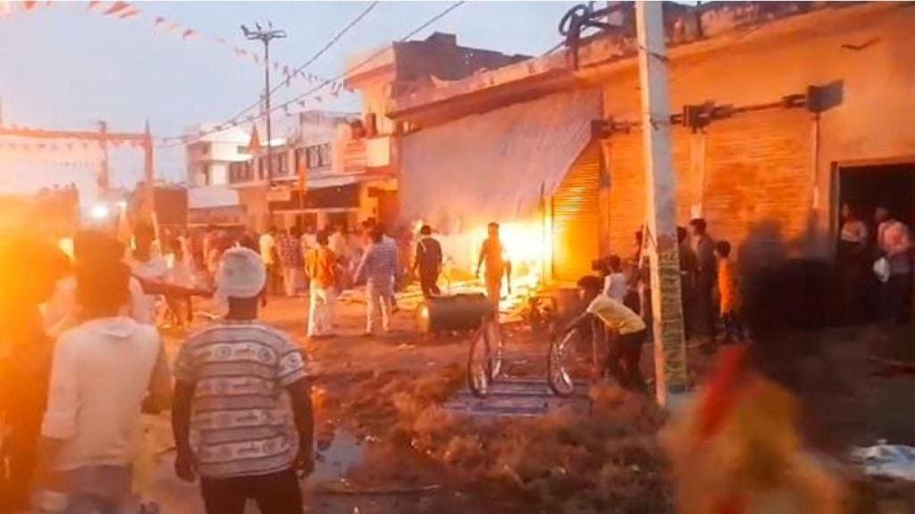 Bahraich violence: One killed, multiple injured as communal clash erupts during Durga idol procession Bahraich violence: One killed, multiple injured as communal clash erupts during Durga idol procession