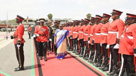 President Droupadi Murmu returns to Delhi after concluding 3-nation tour of Algeria, Mauritania, and Malawi
