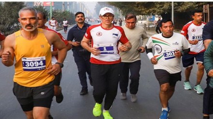 Omar Abdullah, Kashmir marathon, Kashmir news Omar Abdullah, Kashmir marathon, Kashmir news
