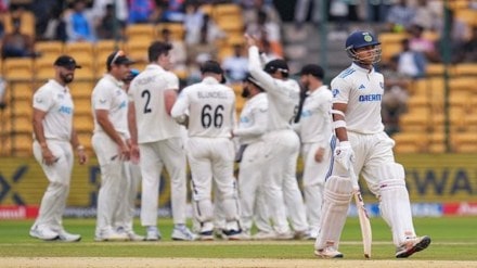 IND vs NZ Test Match: Matt Henry's five-wicket haul bundles out India for 46 as New Zealand dominates rain-hit test in Bengaluru