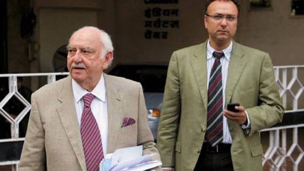 Pallonji Mistry and his son Shapoor Mistry (Source: Forbes)