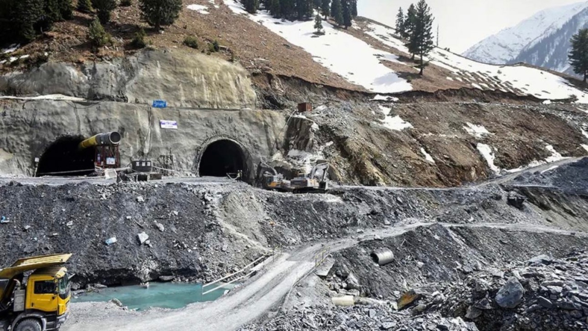 The Zojila tunnel project, which includes constructing a 13.153 km tunnel and 17.030 km of approach roads, totaling 30.18 km in length is scheduled to be completed by October 2026. The Zojila tunnel project, which includes constructing a 13.153 km tunnel and 17.030 km of approach roads, totaling 30.18 km in length is scheduled to be completed by October 2026.