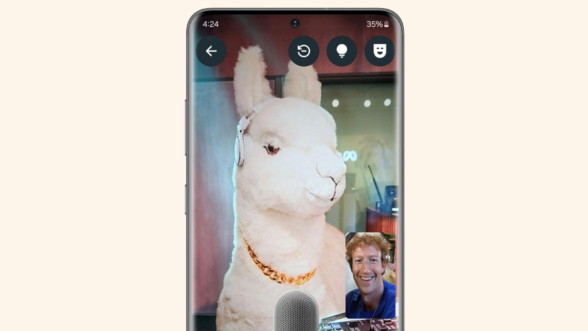 WhatsApp users can now enhance their video calls with a range of facial filters and interactive backgrounds. WhatsApp users can now enhance their video calls with a range of facial filters and interactive backgrounds.