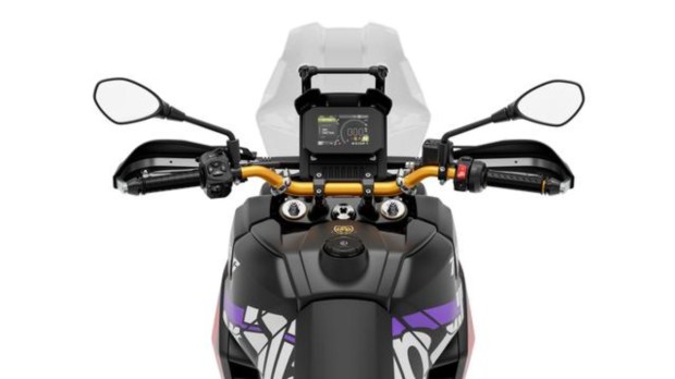 Aprilia Tuareg 660 Rally console