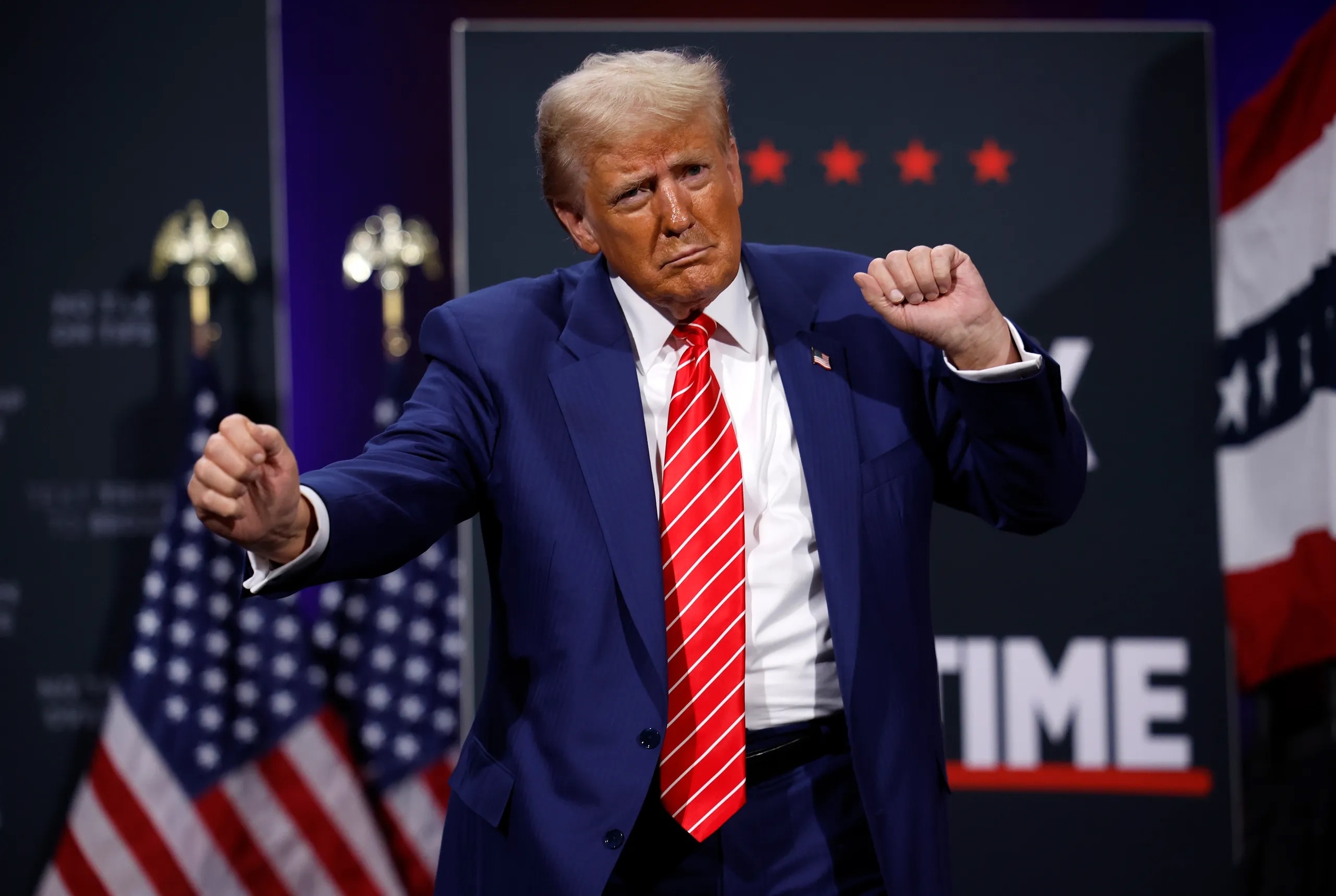 Donald Trump is the 47th president of the US.