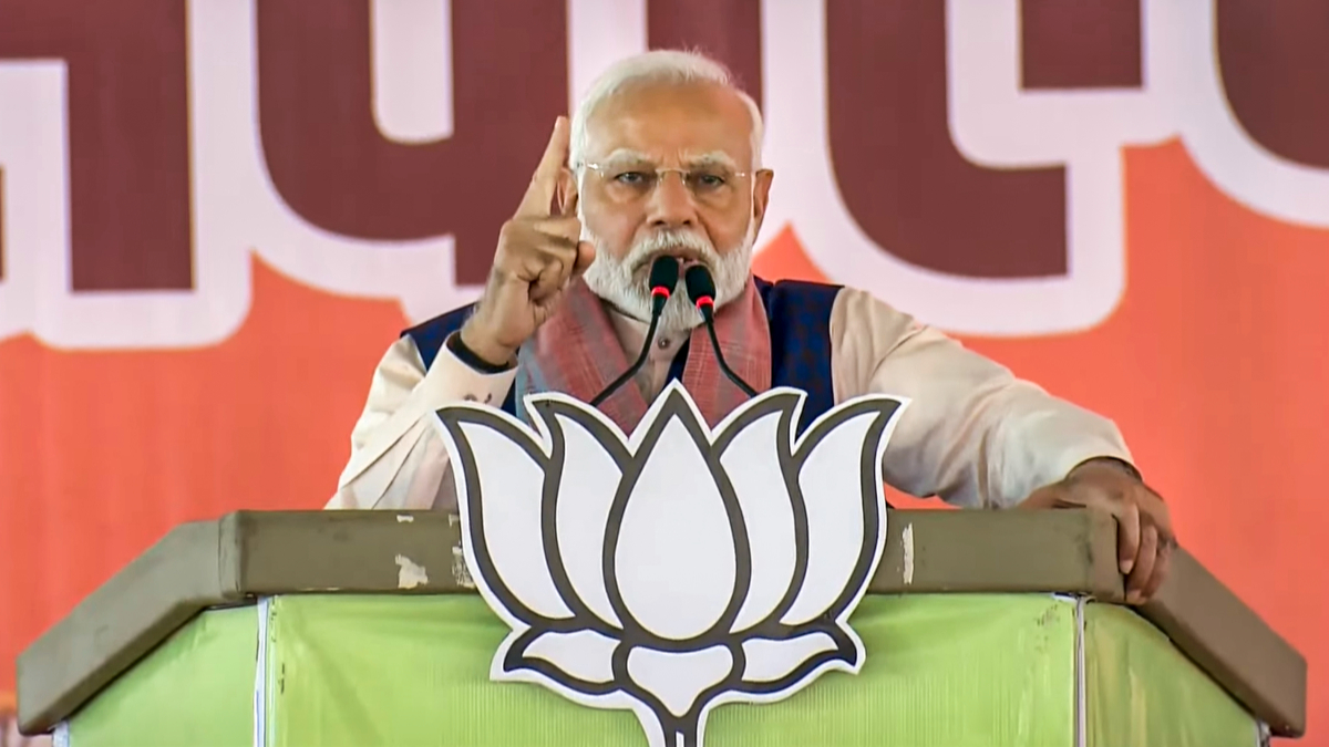 Prime Minister Narendra Modi during an election campaign. (File Image) Prime Minister Narendra Modi during an election campaign. (File Image)