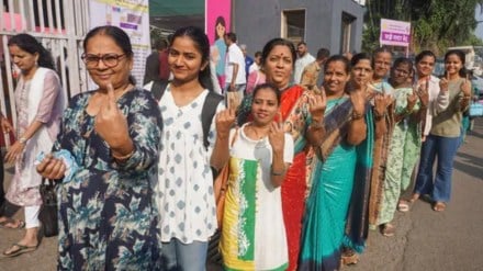 Maharashtra voting percentage