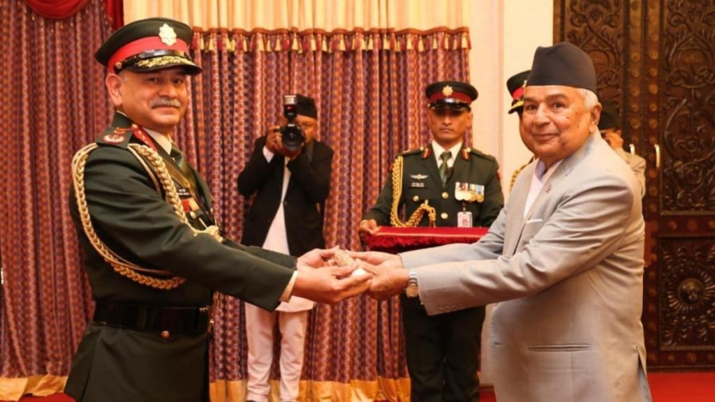 india-nepal defence ties, india-nepal, general Upendra Dwivedi, indian army