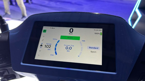 Honda Activa e_ console