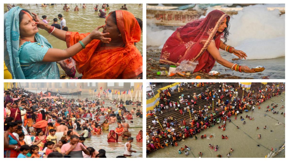 Chhath Puja 2024, Chhath festival 2024, Chhath Puja celebrations 2024, Chhath Puja rituals 2024, Chhath Puja Patna 2024, Nahay Khay 2024, Chhath Puja offerings 2024, Chhath Puja traditions 2024