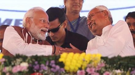'Nitish Kumar pulled Bihar out of Jungle Raj': PM Modi in Darbhanga 'Nitish Kumar pulled Bihar out of Jungle Raj': PM Modi in Darbhanga