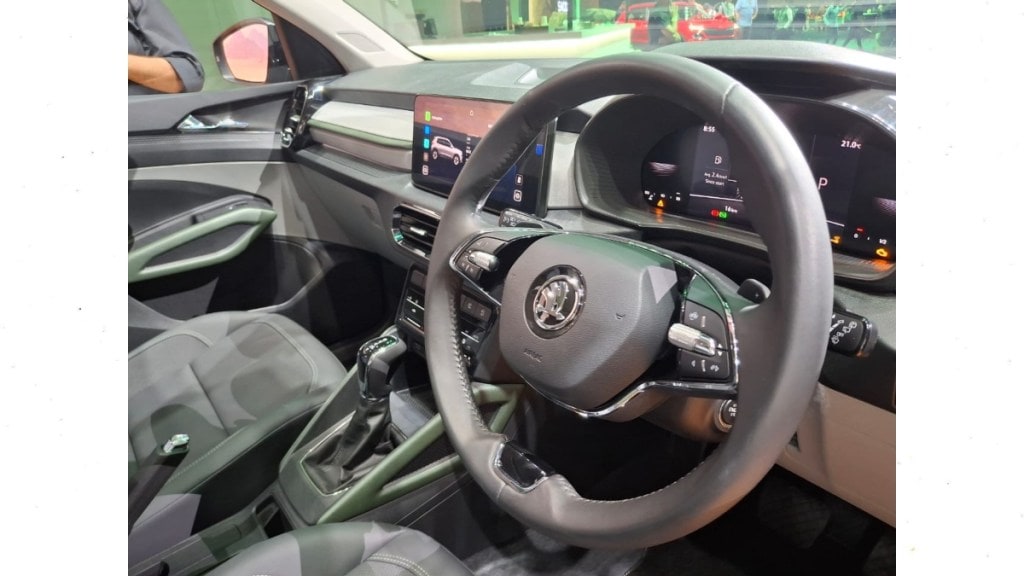 Interior of the all-new Skoda Kylaq