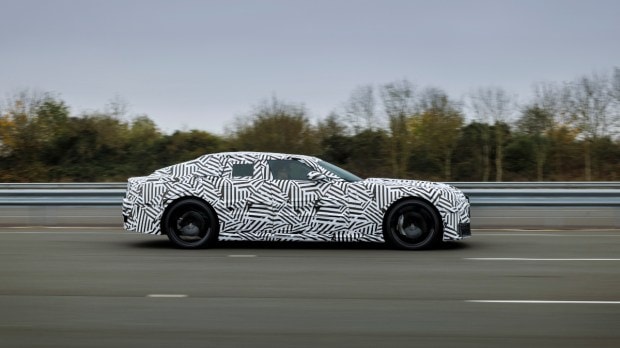Jaguar EV prototype test