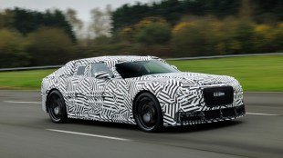Jaguar EV on testing