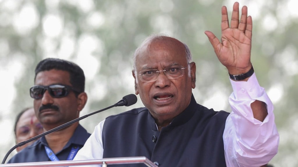 Congress President Mallikarjun Kharge