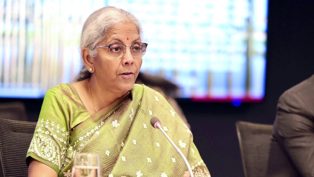 Union Finance Minister Nirmala Sithraman.
