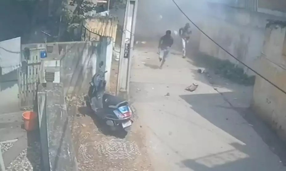 One dead, 6 injured as 'onion bomb' shipment on two-wheeler explodes in Andhra Pradesh One dead, 6 injured as 'onion bomb' shipment on two-wheeler explodes in Andhra Pradesh