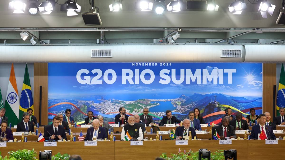PM Modi at G20 Summit Brazil PM Modi at G20 Summit Brazil