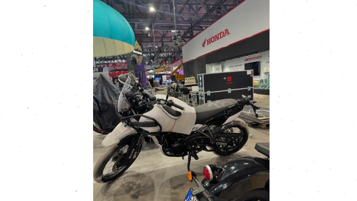 Royal Enfield Himalayan Rally spotted