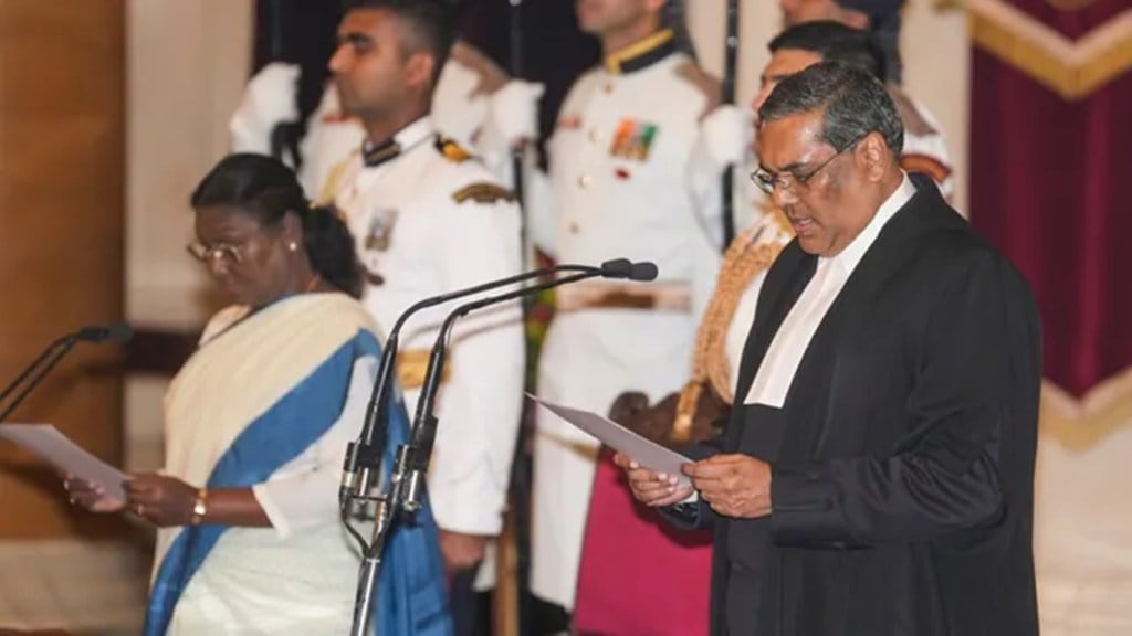 Sanjiv Khanna takes oath as CJI Sanjiv Khanna takes oath as CJI