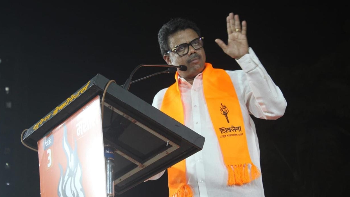 Sunil Raut and Karanje are contesting against each other in Mumbai's Vikhroli assembly seat in the upcoming November 20 elections. Sunil Raut and Karanje are contesting against each other in Mumbai's Vikhroli assembly seat in the upcoming November 20 elections.