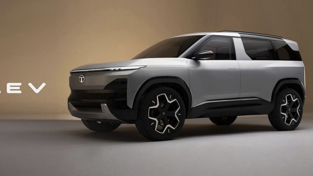 Tata Sierra EV conceptTata Sierra EV concept