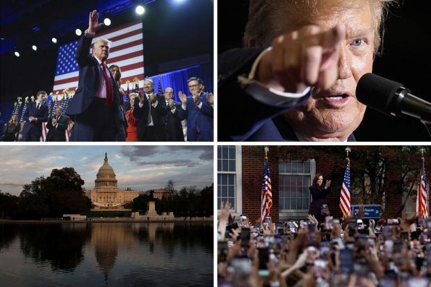 Donald Trump has made a historic political comeback, reclaiming the presidency in a stunning victory over Vice President Kamala Harris. This marks his return to the White House four years after losing to Joe Biden. With this win, Trump becomes only the second president in US history to secure a nonconsecutive term. He surpassed the crucial 270 electoral votes, with projected wins in key battleground states, including Georgia, North Carolina, Pennsylvania, and Wisconsin.Trump’s victory is all the more remarkable given the tumultuous events of the past year. In addition to being convicted of a felony, he survived two assassination attempts. One of the most shocking incidents occurred in July, when he was shot in the ear during a campaign rally in Butler, Pennsylvania.