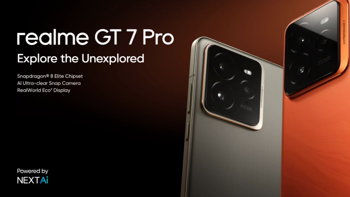 Realme Launches GT 7 Pro with Snapdragon 8 Elite, Priced at Rs