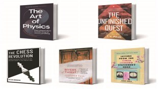 Letters from the Ginza Shihodo Stationery Shop, Rivers of Thirst, The Chess Revolution, The Art of Physics