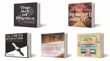Letters from the Ginza Shihodo Stationery Shop, Rivers of Thirst, The Chess Revolution, The Art of Physics