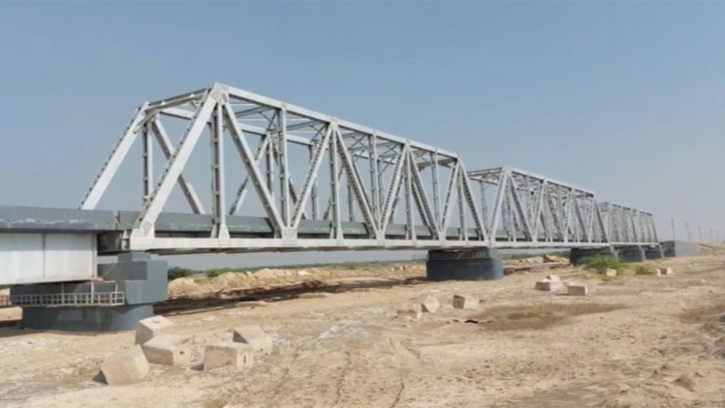 India's first dedicated railway test track getting constructed in Rajasthan (Photo/ANI)