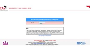 Karnataka PGCET 2024: KEA announced provisional round 1 seat allotment results - Here’s how to check