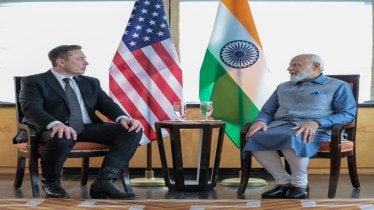 SpaceX owner Elon Musk with Prime Minister Narendra Modi. (Photo: X)