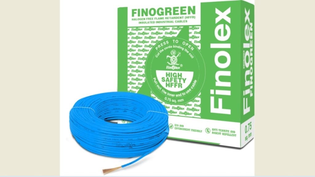 Finolex, FCL, finolex cables, electrical wires, industry, E-Beam, optic fiber cable