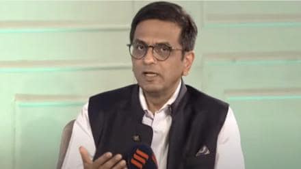 CJI DY Chandrachud, judicial independence, ruling against government, Express Adda event,