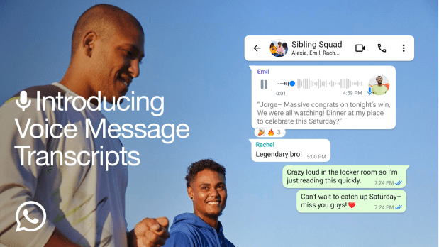 WhatsApp voice message transcripts feature first look