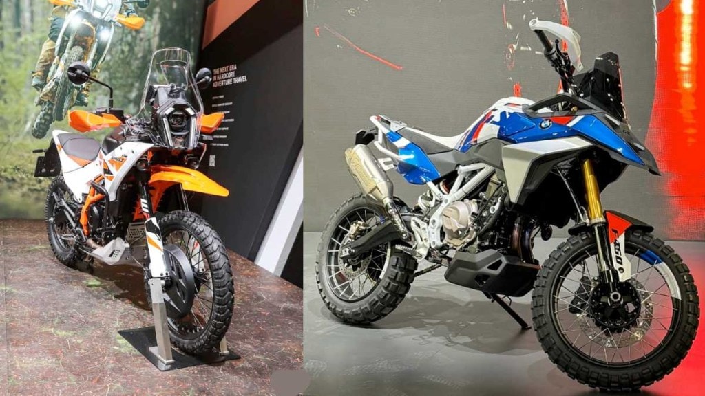 ktm 390 adventure r vs bmw f 450 gs