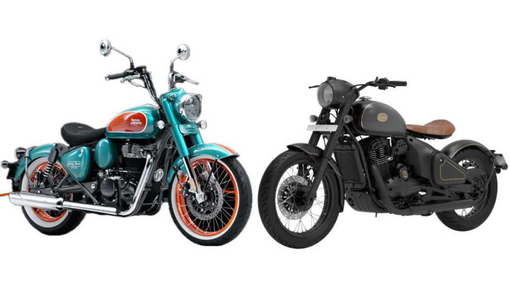 royal enfield classic goan vs jawa perak